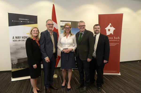 Federal funding for youth homelessness project announced at York U