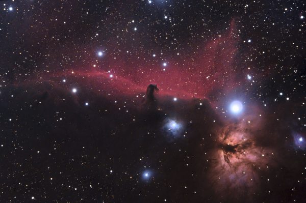 Photos of Horsehead Nebula Photo by recent York Science student Richard Bloch