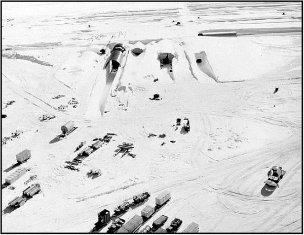  to Camp Century during construction in 1959. Credit US Army