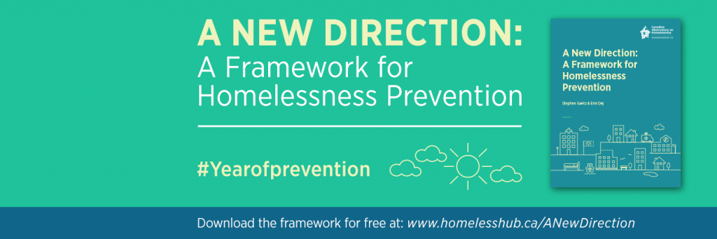 A new report on homelessness says prevention is key to ending the problem.