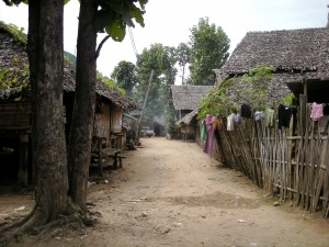 Image of Burmese refugee camp